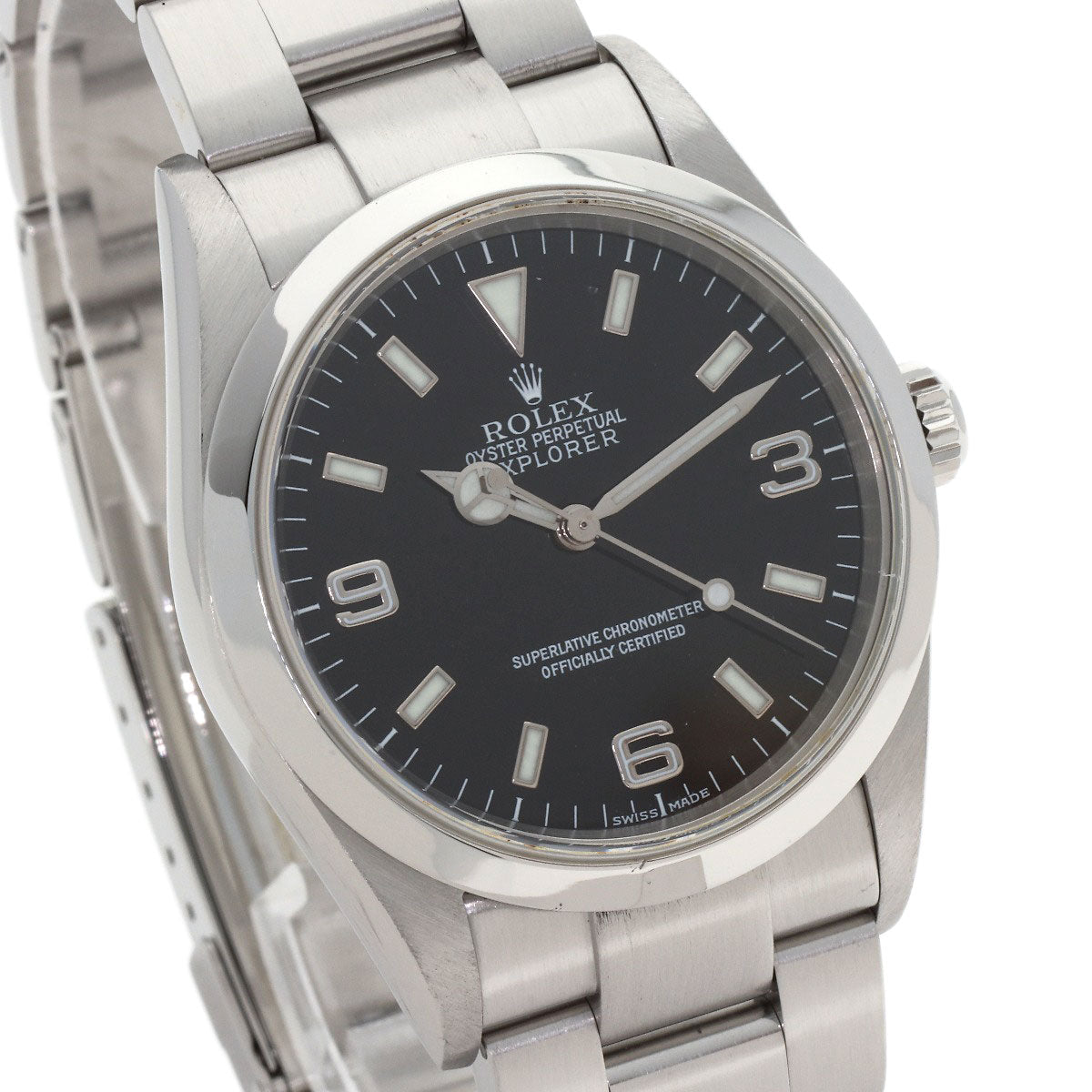 ROLEX Explorer 1 Watches 114270 Stainless Steel/Stainless Steel mens