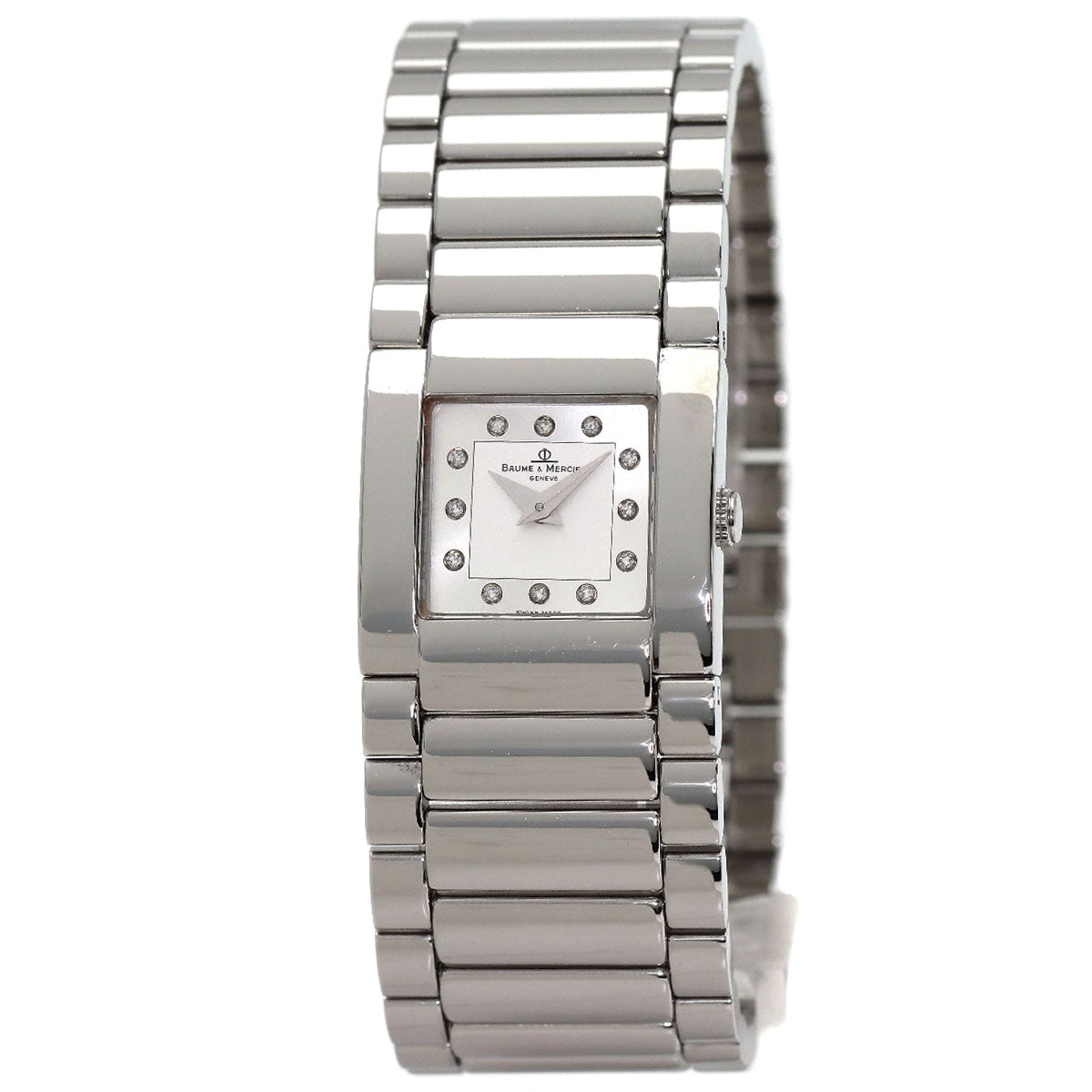 Baume & Mercier Catwalk 12P Diamond Watches MV045219 Stainless Steel/Stainless Steel Ladies