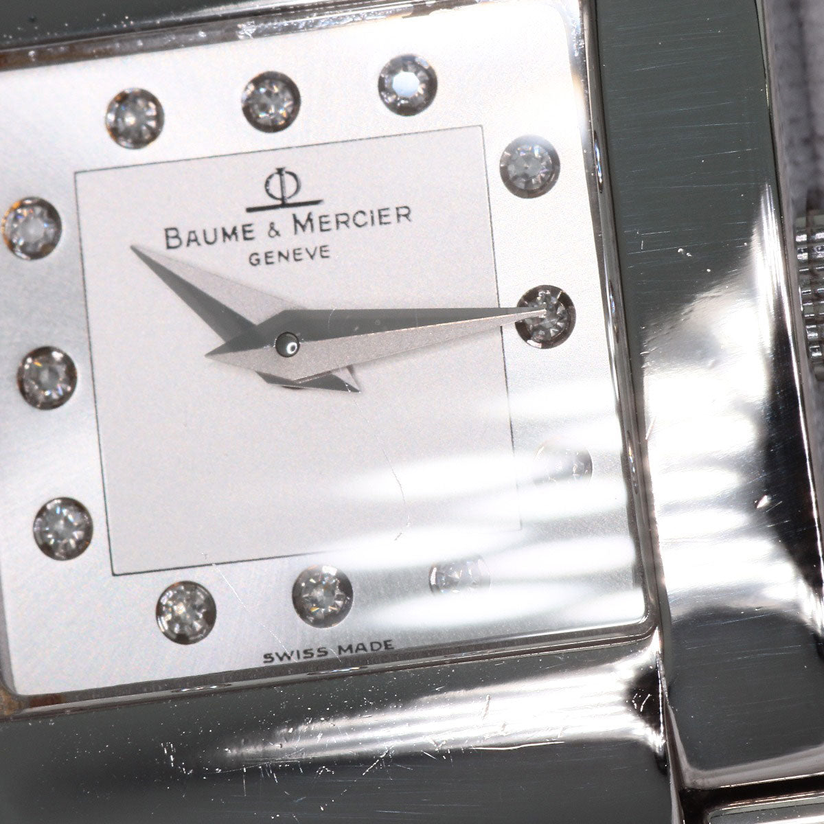 Baume & Mercier Catwalk 12P Diamond Watches MV045219 Stainless Steel/Stainless Steel Ladies