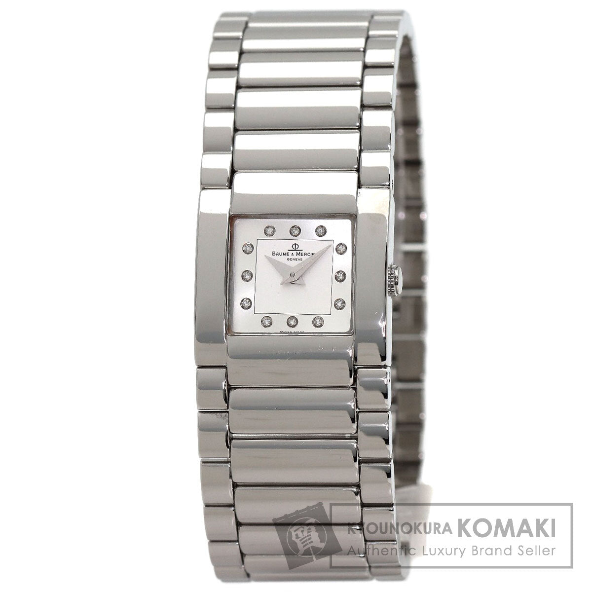 Baume & Mercier Catwalk 12P Diamond Watches MV045219 Stainless Steel/Stainless Steel Ladies
