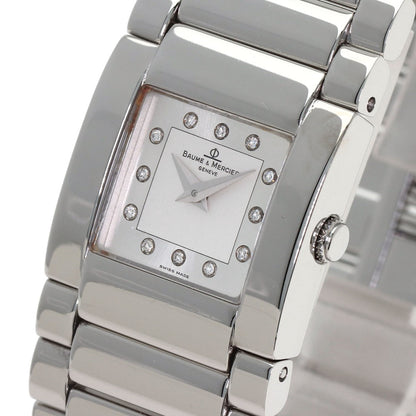 Baume & Mercier Catwalk 12P Diamond Watches MV045219 Stainless Steel/Stainless Steel Ladies