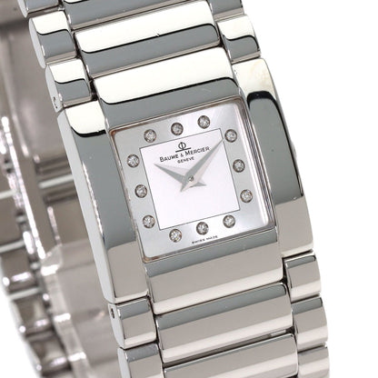 Baume & Mercier Catwalk 12P Diamond Watches MV045219 Stainless Steel/Stainless Steel Ladies