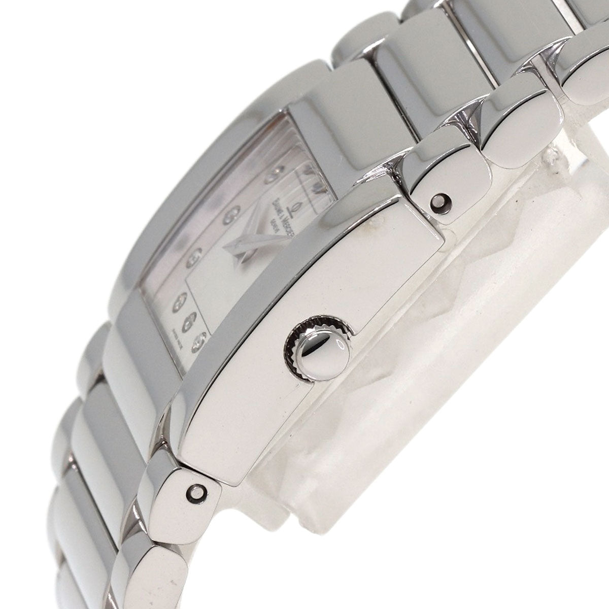 Baume & Mercier Catwalk 12P Diamond Watches MV045219 Stainless Steel/Stainless Steel Ladies