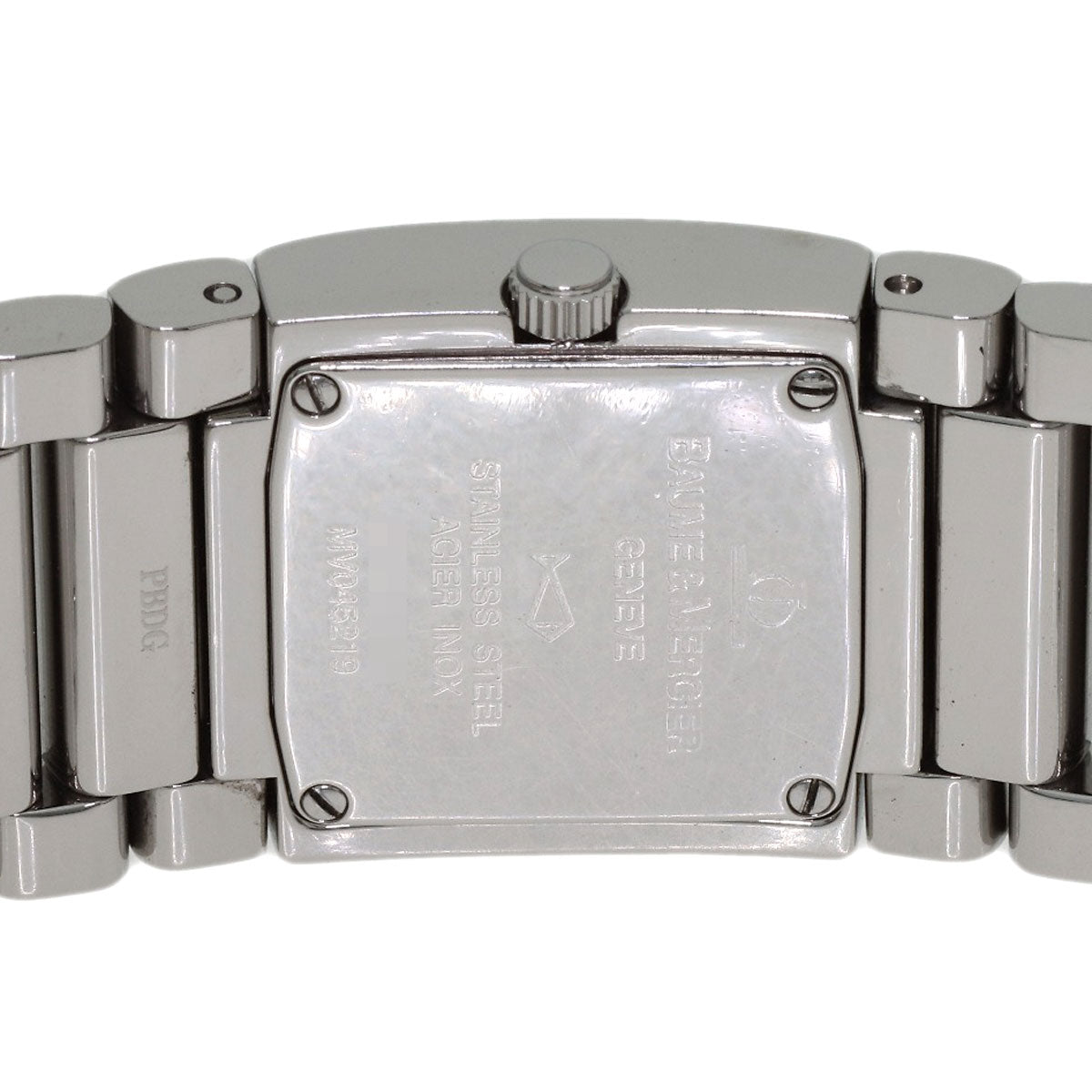 Baume & Mercier Catwalk 12P Diamond Watches MV045219 Stainless Steel/Stainless Steel Ladies