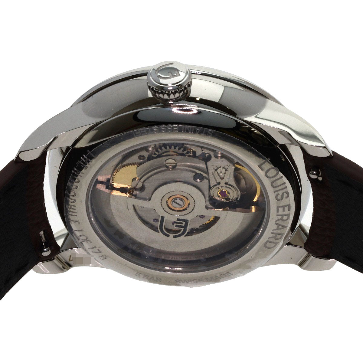 Louis Erard The Holofile - Limited Edition of 59 Copies Worldwide Watches LE34248AA66 Stainless Steel/Leather mens