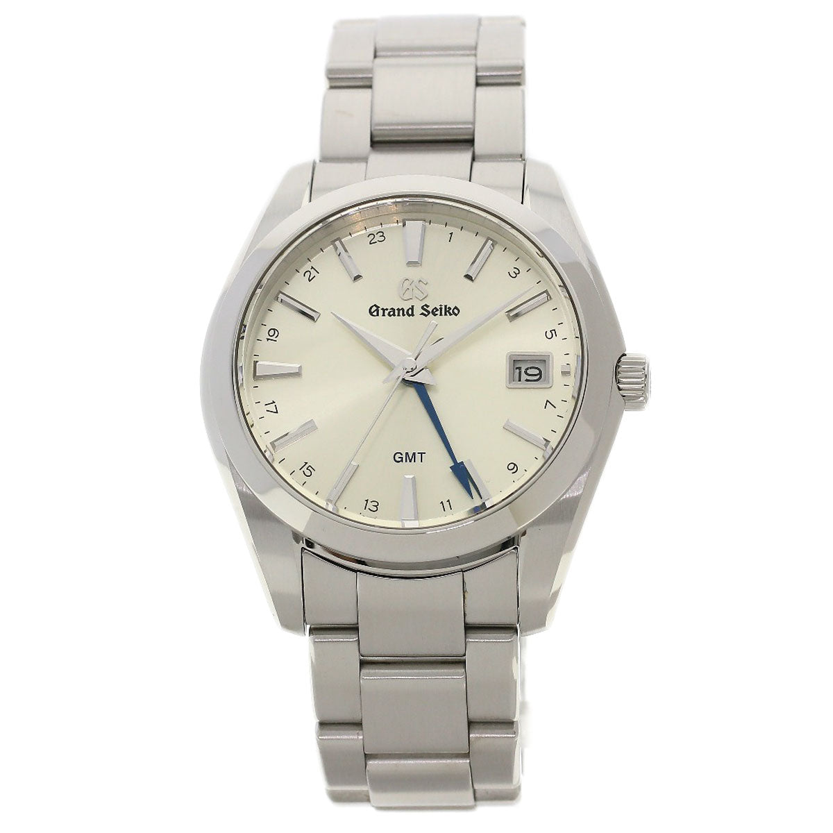 SEIKO Grand Seiko Heritage GMT Watches SBGN011 9F86-0AF0 Stainless Steel/Stainless Steel mens