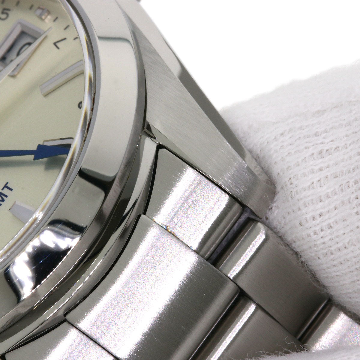 SEIKO Grand Seiko Heritage GMT Watches SBGN011 9F86-0AF0 Stainless Steel/Stainless Steel mens