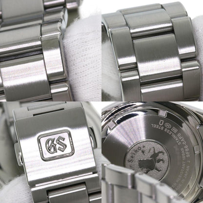SEIKO Grand Seiko Heritage GMT Watches SBGN011 9F86-0AF0 Stainless Steel/Stainless Steel mens