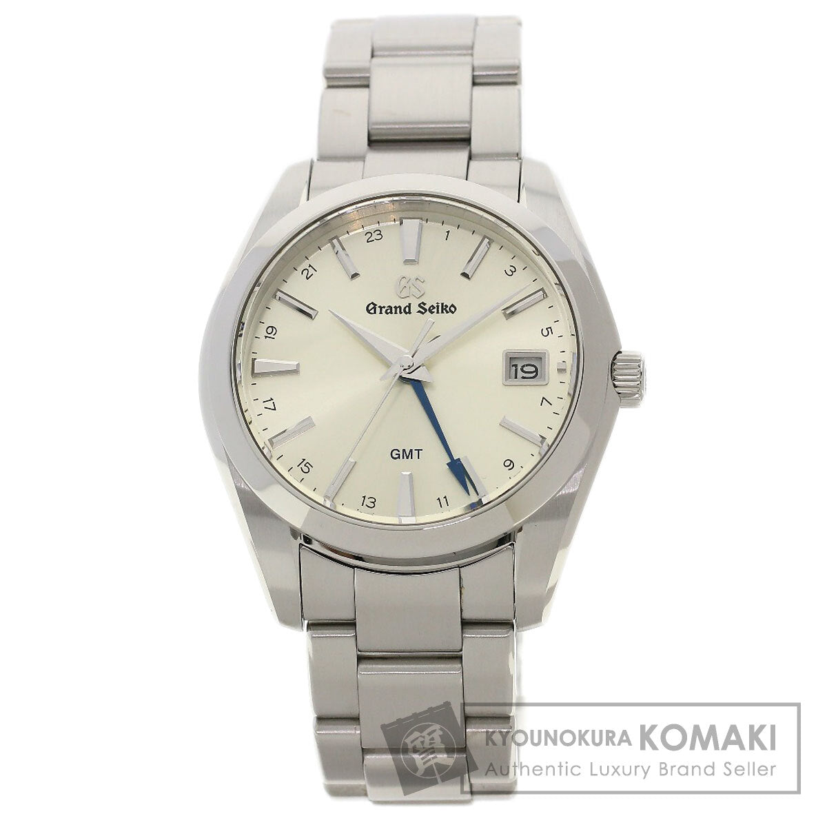 SEIKO Grand Seiko Heritage GMT Watches SBGN011 9F86-0AF0 Stainless Steel/Stainless Steel mens