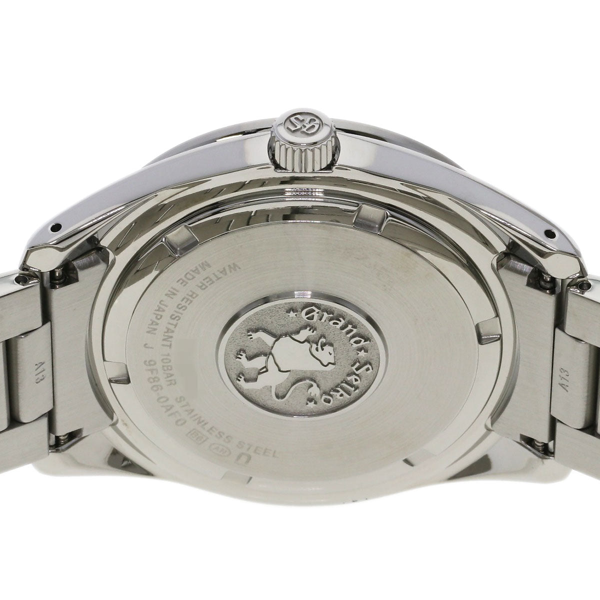 SEIKO Grand Seiko Heritage GMT Watches SBGN011 9F86-0AF0 Stainless Steel/Stainless Steel mens