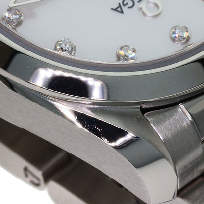 OMEGA Seamaster Aqua Terra 12P Diamond Watches 220.10.28.60.55.001 Stainless Steel/Stainless Steel Ladies
