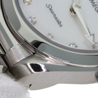 OMEGA Seamaster Aqua Terra 12P Diamond Watches 220.10.28.60.55.001 Stainless Steel/Stainless Steel Ladies
