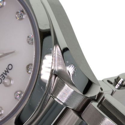 OMEGA Seamaster Aqua Terra 12P Diamond Watches 220.10.28.60.55.001 Stainless Steel/Stainless Steel Ladies