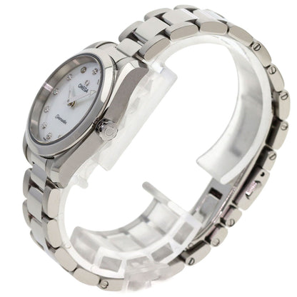 OMEGA Seamaster Aqua Terra 12P Diamond Watches 220.10.28.60.55.001 Stainless Steel/Stainless Steel Ladies