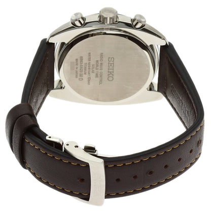 SEIKO Astron World Time Watches SBXY005 Titanium/Leather mens
