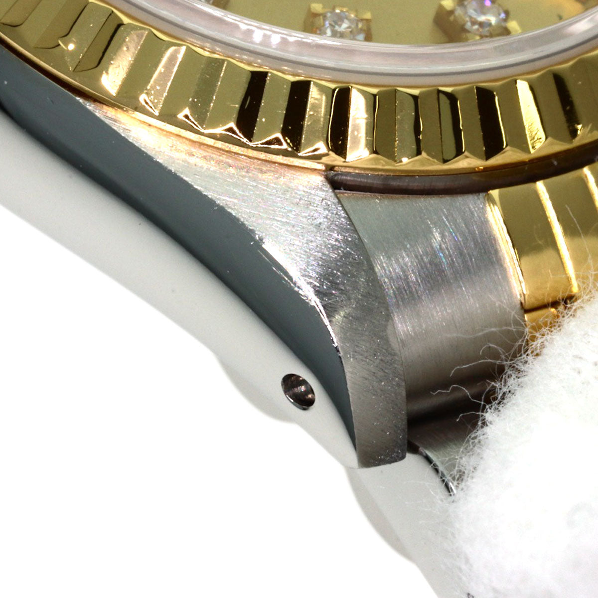 ROLEX DATEJUST 10P Diamond Watches 69173G Stainless Steel/SSxK18YG Ladies