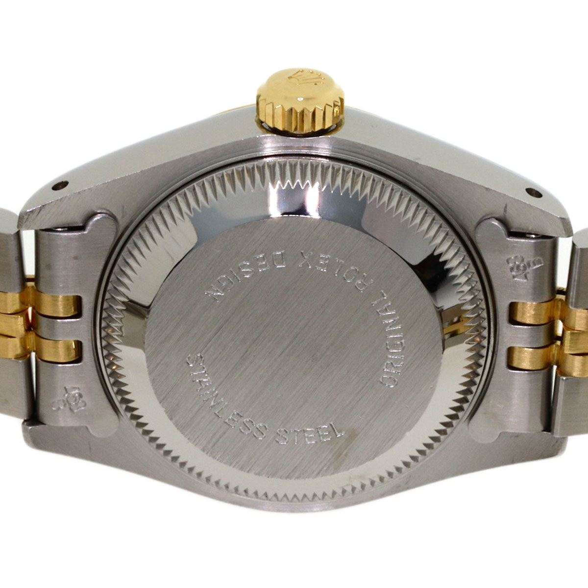 ROLEX DATEJUST 10P Diamond Watches 69173G Stainless Steel/SSxK18YG Ladies