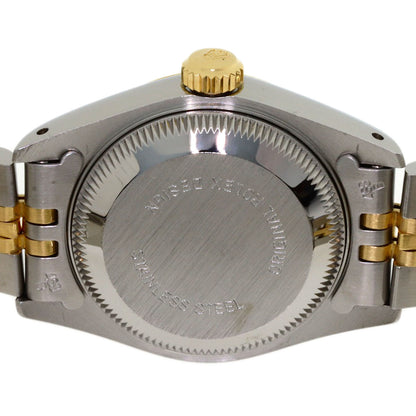 ROLEX DATEJUST 10P Diamond Watches 69173G Stainless Steel/SSxK18YG Ladies