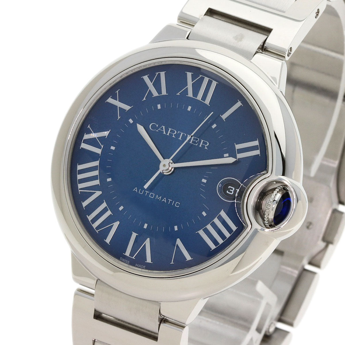 CARTIER Ballon Bleu de Cartier 1.6" Watches WSBB0061 Stainless Steel/Stainless Steel mens