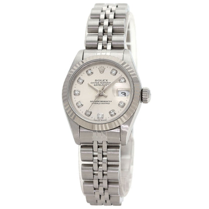 ROLEX DATEJUST 10P Diamond Watches 69174G Stainless Steel/Stainless Steel Ladies