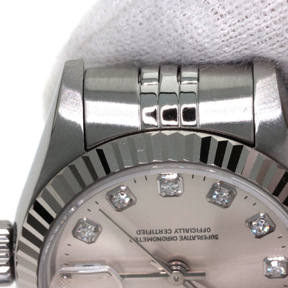 ROLEX DATEJUST 10P Diamond Watches 69174G Stainless Steel/Stainless Steel Ladies