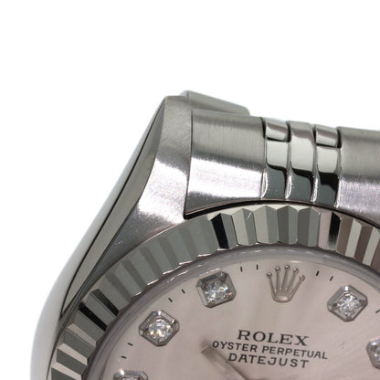 ROLEX DATEJUST 10P Diamond Watches 69174G Stainless Steel/Stainless Steel Ladies