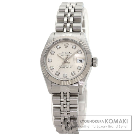 ROLEX DATEJUST 10P Diamond Watches 69174G Stainless Steel/Stainless Steel Ladies