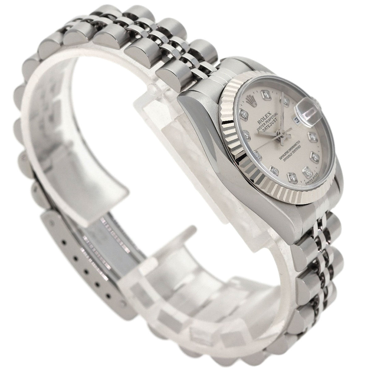 ROLEX DATEJUST 10P Diamond Watches 69174G Stainless Steel/Stainless Steel Ladies