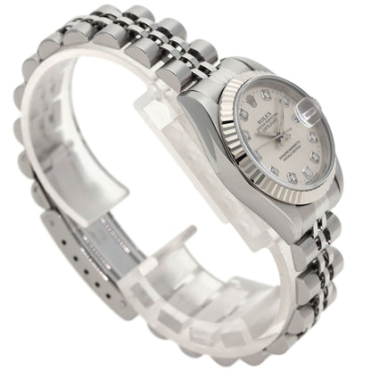 ROLEX DATEJUST 10P Diamond Watches 69174G Stainless Steel/Stainless Steel Ladies