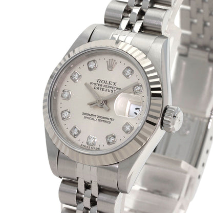 ROLEX DATEJUST 10P Diamond Watches 69174G Stainless Steel/Stainless Steel Ladies