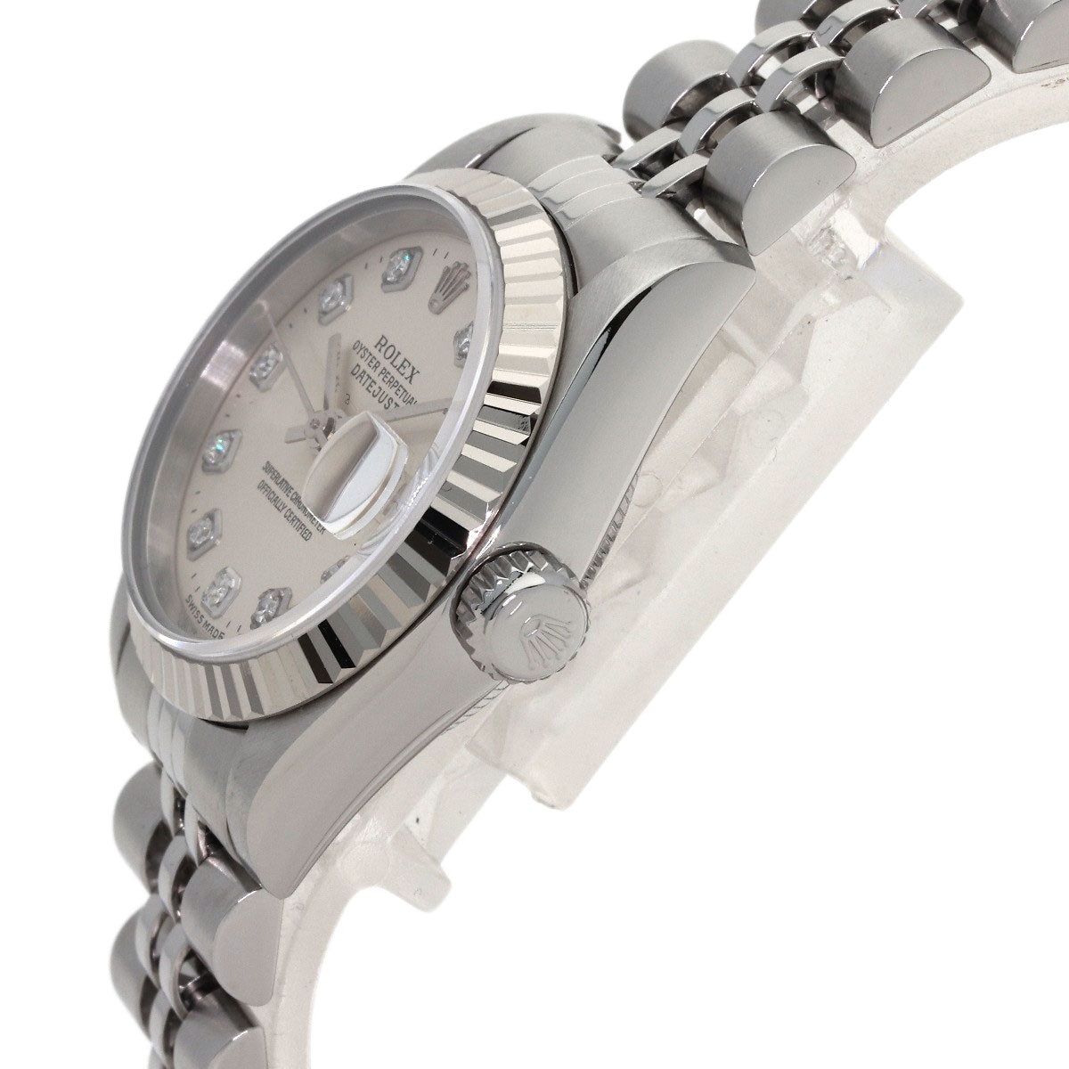 ROLEX DATEJUST 10P Diamond Watches 69174G Stainless Steel/Stainless Steel Ladies