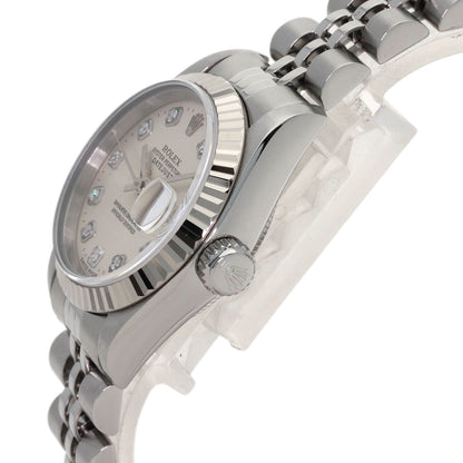 ROLEX DATEJUST 10P Diamond Watches 69174G Stainless Steel/Stainless Steel Ladies