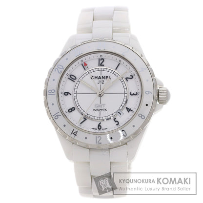 CHANEL J12 1.7" GMT Watches H2126 Ceramic/Ceramic mens