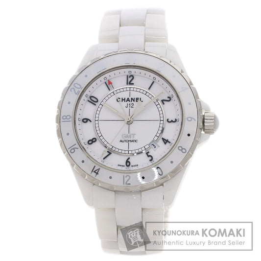 CHANEL J12 1.7" GMT Watches H2126 Ceramic/Ceramic mens