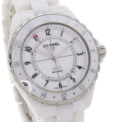 CHANEL J12 1.7" GMT Watches H2126 Ceramic/Ceramic mens