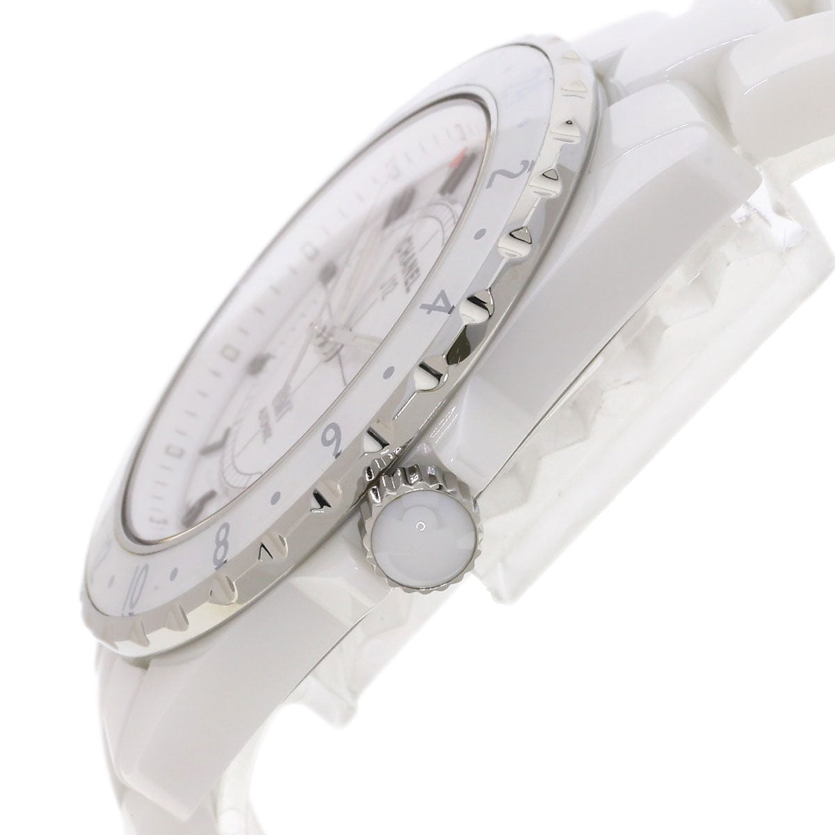 CHANEL J12 1.7" GMT Watches H2126 Ceramic/Ceramic mens