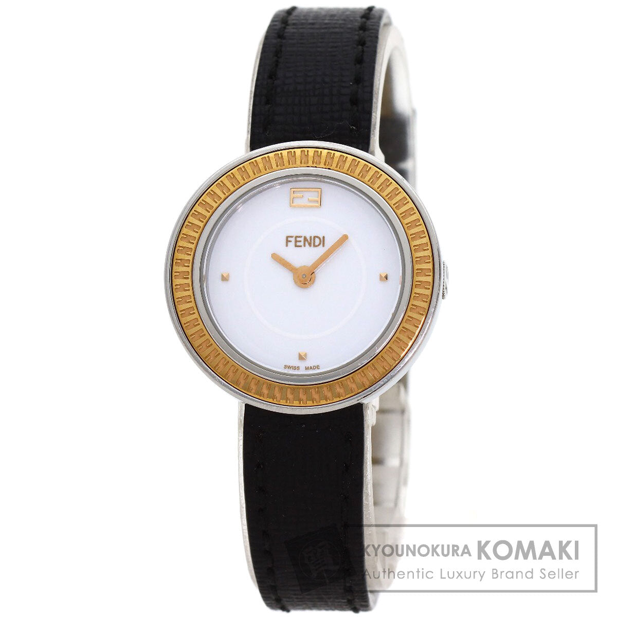 FENDI my way Watches 35000S Stainless Steel/Leather Ladies