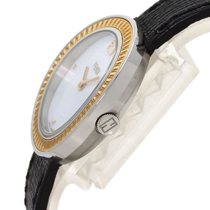 FENDI my way Watches 35000S Stainless Steel/Leather Ladies