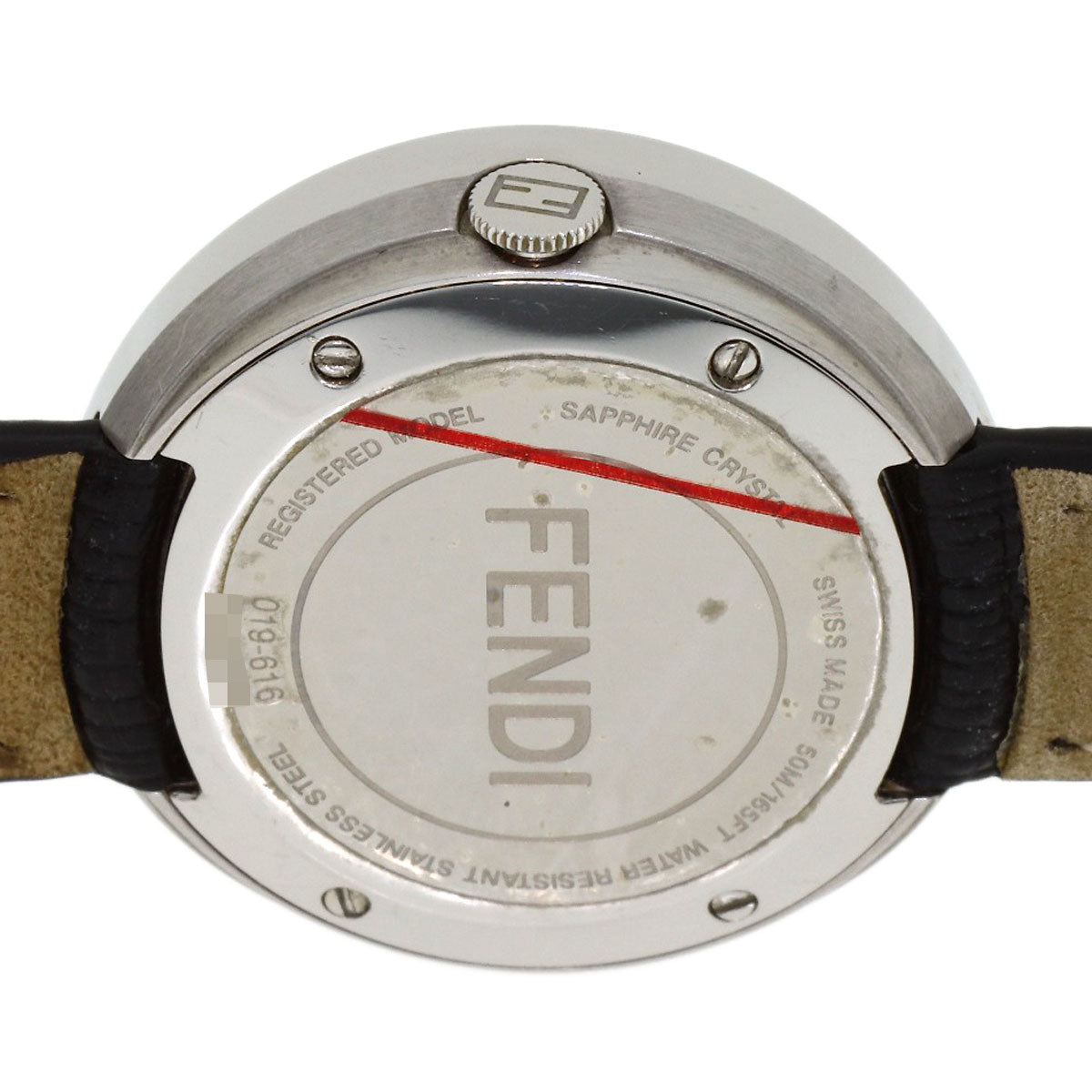 FENDI my way Watches 35000S Stainless Steel/Leather Ladies