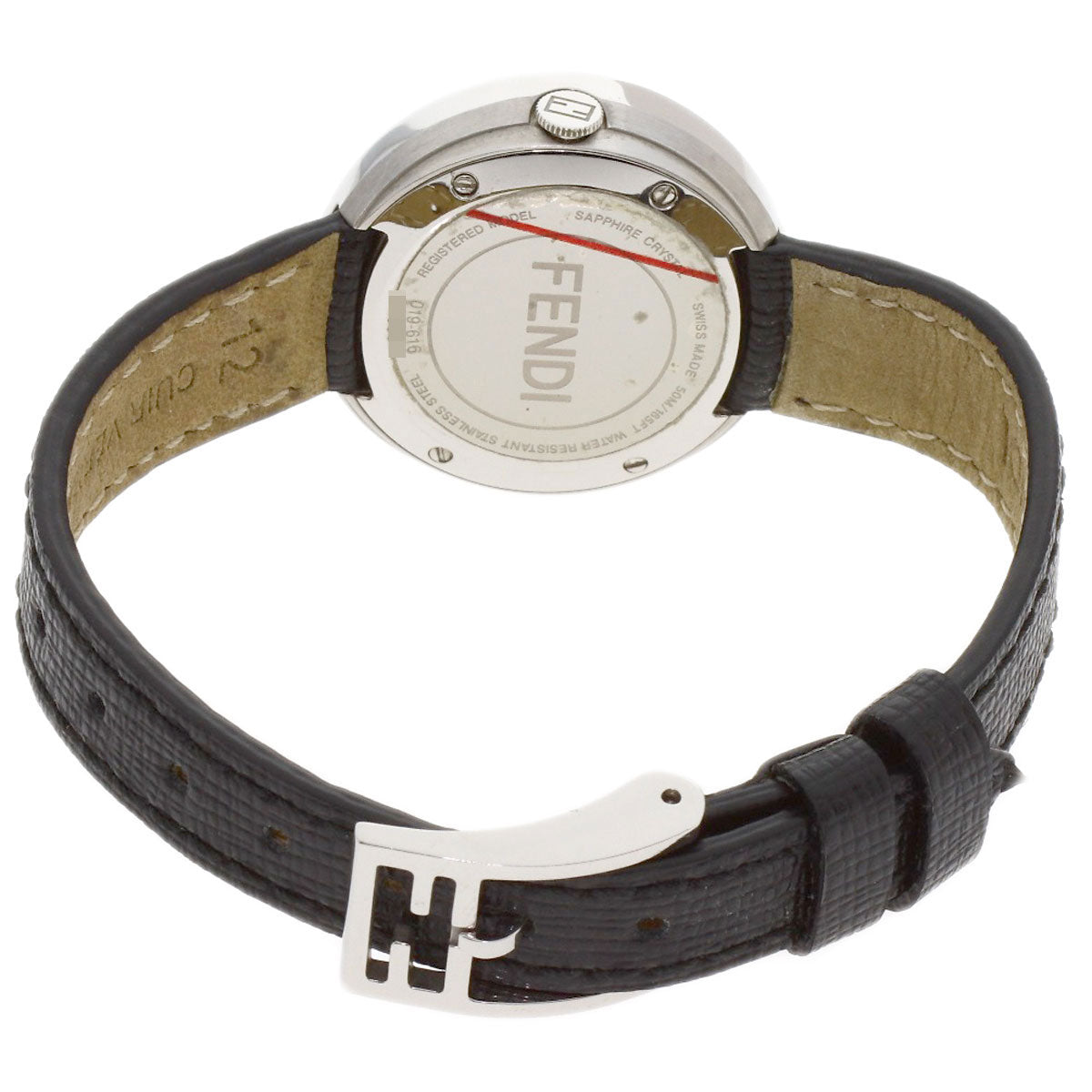 FENDI my way Watches 35000S Stainless Steel/Leather Ladies