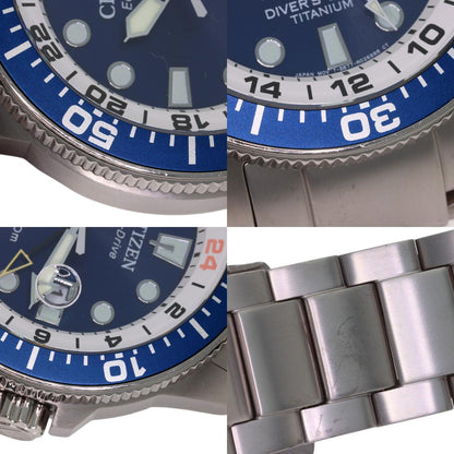 CITIZEN Promaster Marine GMT Watches BJ7111-86L Titanium/Titanium mens