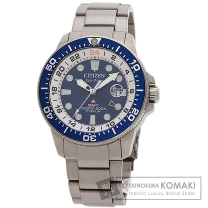 CITIZEN Promaster Marine GMT Watches BJ7111-86L Titanium/Titanium mens