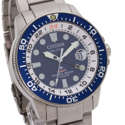 CITIZEN Promaster Marine GMT Watches BJ7111-86L Titanium/Titanium mens