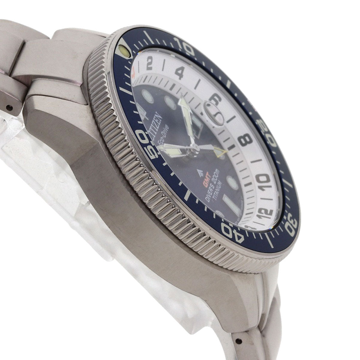 CITIZEN Promaster Marine GMT Watches BJ7111-86L Titanium/Titanium mens