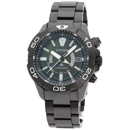 CITIZEN Promaster LIGHT in BLACK 2022 GREEN EDITION Watches AS7146-58W Titanium/Titanium mens