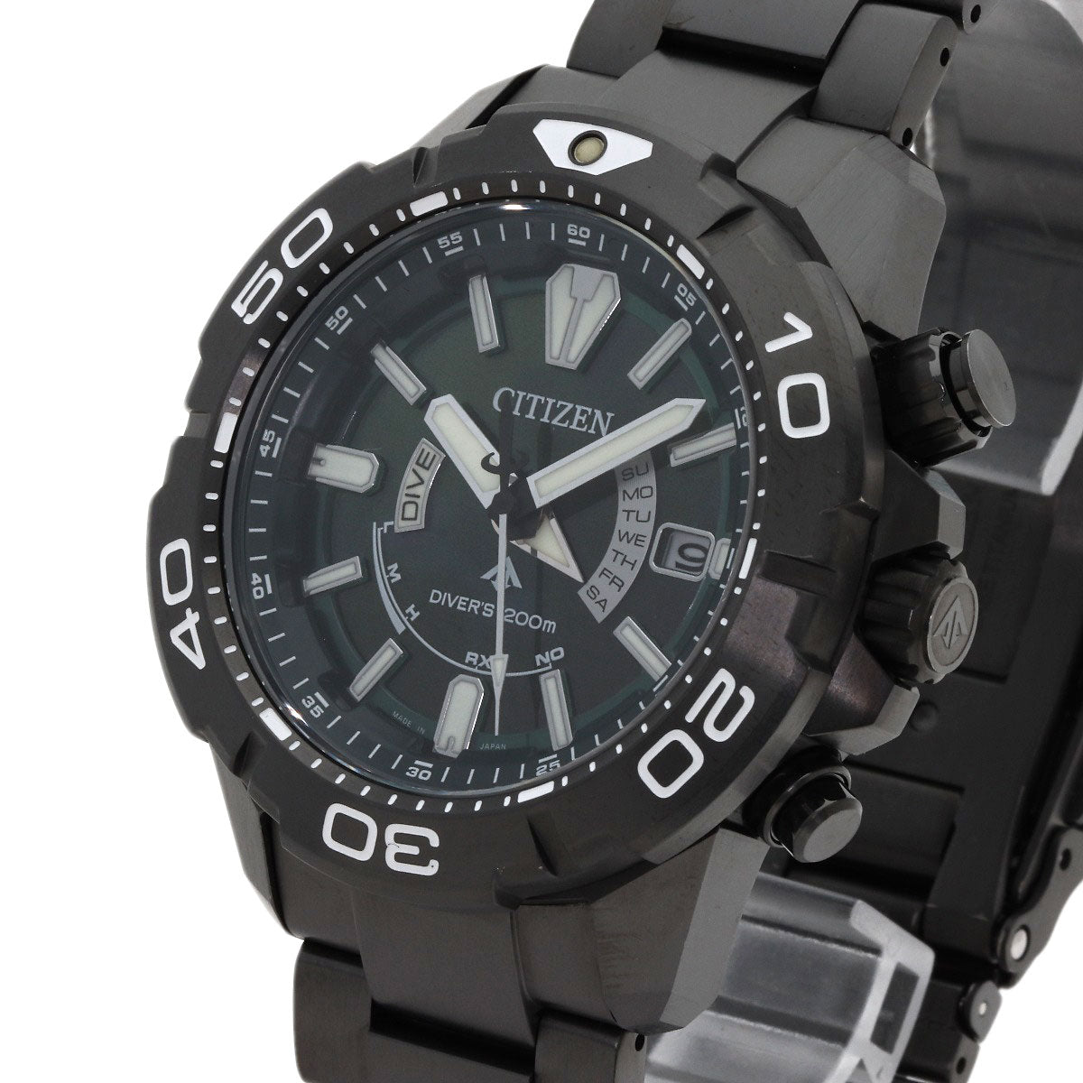 CITIZEN Promaster LIGHT in BLACK 2022 GREEN EDITION Watches AS7146-58W Titanium/Titanium mens