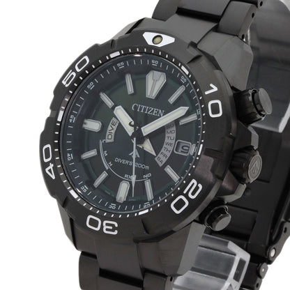 CITIZEN Promaster LIGHT in BLACK 2022 GREEN EDITION Watches AS7146-58W Titanium/Titanium mens