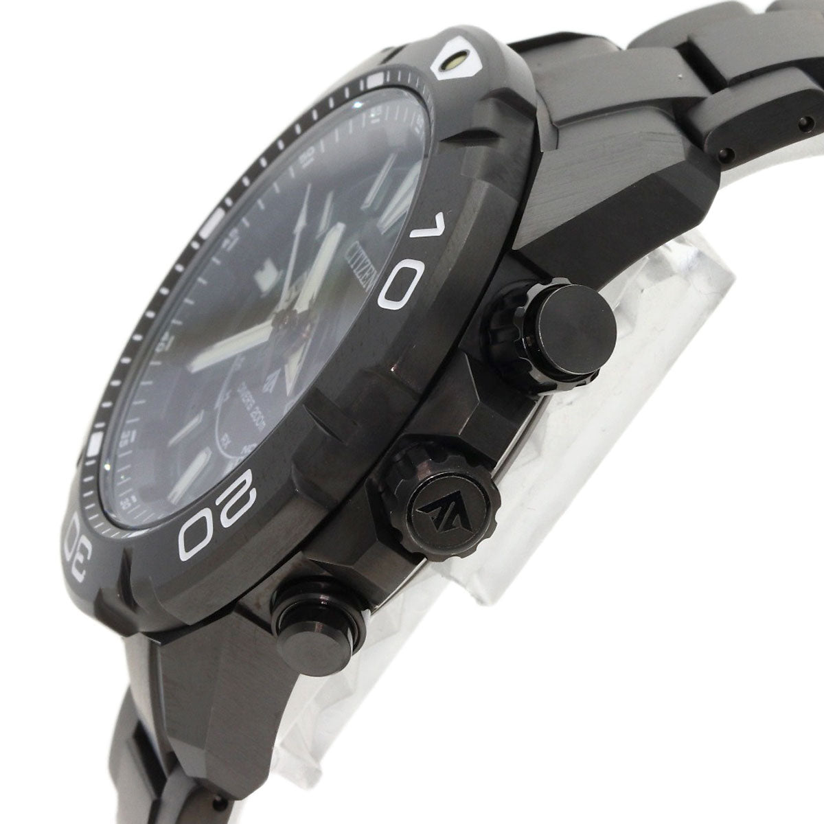CITIZEN Promaster LIGHT in BLACK 2022 GREEN EDITION Watches AS7146-58W Titanium/Titanium mens