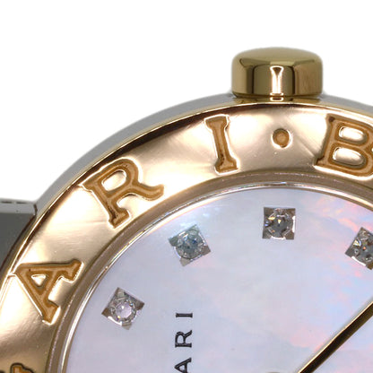 BVLGARI BVLGARI BVLGARI 12P Diamond Watches BB23SG Stainless Steel/SSxK18YG Ladies