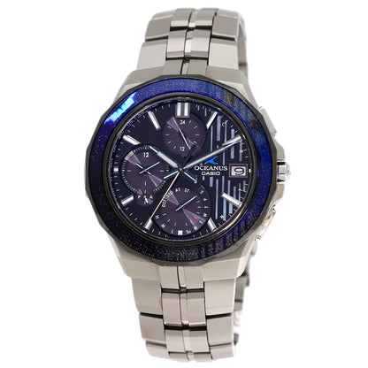CASIO Oceanus Manta Maki-e Limited Edition of 1200 pieces worldwide Watches OCW-S5000MB-1AJF Titanium/Titanium mens